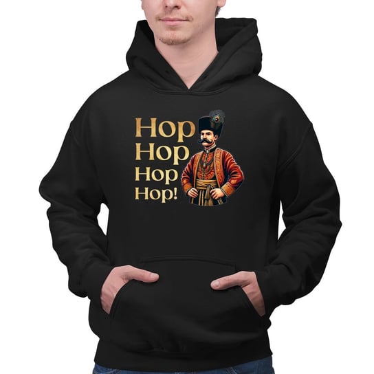 Hop, hop, hop,hop - męska bluza na prezent dla fanów serialu 1670 Koszulkowy