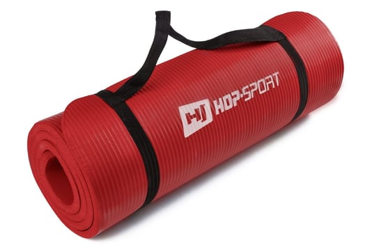 Hop-Sport, Mata fitness, HS-4264, czerwona, 1,5 cm Hop-Sport
