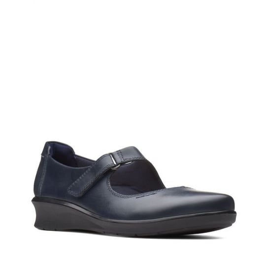 Hope Henley E [navy leather] - rozmiar 42 Clarks