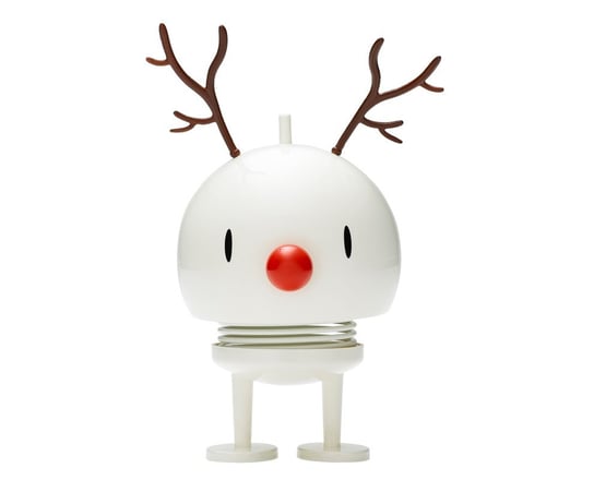 Hoptimist, Figurka Hoptimist Reindeer Bumble M white  26180 Hoptimist