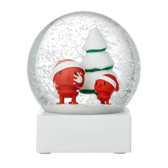 Hoptimist, Figurka kula śnieżna Hoptimist Santa Snow Globe L czerwona 26379 Hoptimist