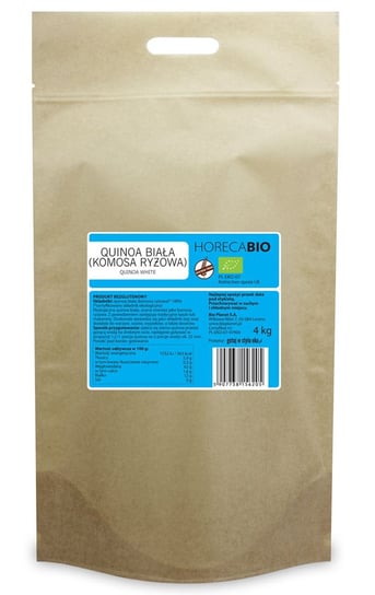 Horeca, quinoa biała (komosa ryżowa) bezglutenowa bio, 4 kg HORECA