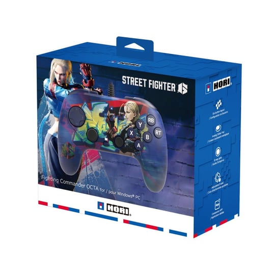 HORI PC Pad FIGHTING COMMANDER OCTA STREET FIGHTER 6 - CAMMY HORI