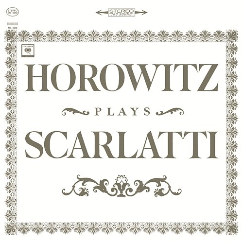 Horowitz: The Celebrated Scarlatti Recordings - Sony Classical Originals Vladimir Horowitz