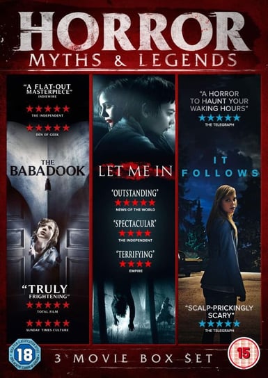 Horror Myths & Legends Boxset (The Babadook / It Follows / Let Me In) Various Directors