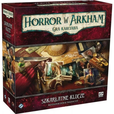 Horror w Arkham LCG: Szkarłatne Klucze - Rozszerzenie badaczy, gra planszowa, Galakta Galakta
