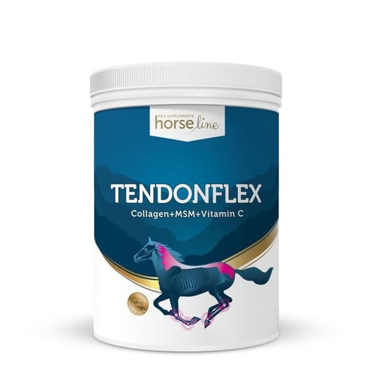 HorseLinePro Tendonflex 900g Collagen+MSM+Vitamin C DLA KONIA HorseLinePro