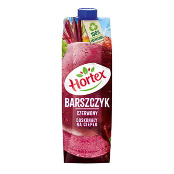 Hortex Barszczyk czerwony sok karton 1L Hortex