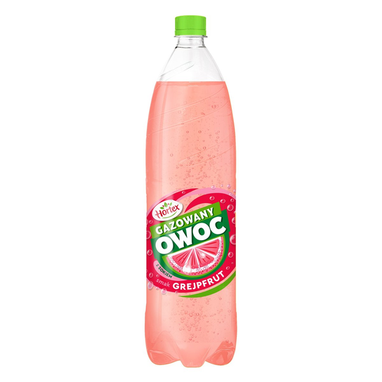 Hortex Gaz Grapefruit napój gazowany 1,5 l - Inna marka | Sklep EMPIK.COM
