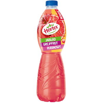 Hortex Jabłko-grejpfrut rubinowy napój butelka Pet 1,75L Hortex