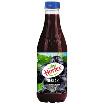 Hortex Nektar czarna porzeczka butelka aPet 1 l Hortex
