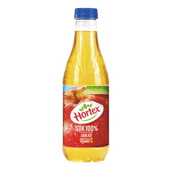 Hortex Sok 100% jabłko butelka aPet 1 l Hortex