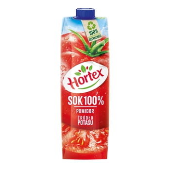 Hortex Sok Pomidorowy 100% karton 1L Hortex