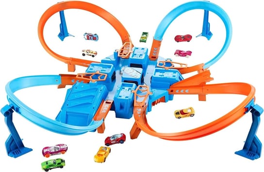 Hot Wheels Action Zakręcony Tor Kraks Criss Cross Crash Dtn42 Mattel