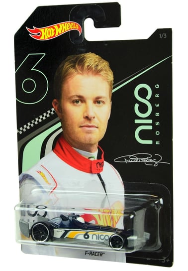Hot Wheels, auto Bolid Nico Rosberg F1 Racer Hot Wheels
