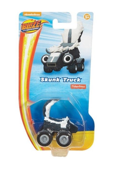 Hot Wheels, Blaze i Mega maszyny, pojazd Skunks Truck, DYN49 Hot Wheels