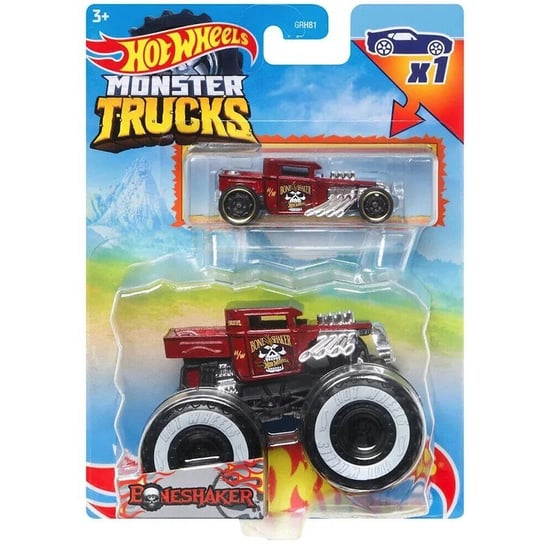 Hot Wheels Boneshaker Monster Truck 2Pak Mattel