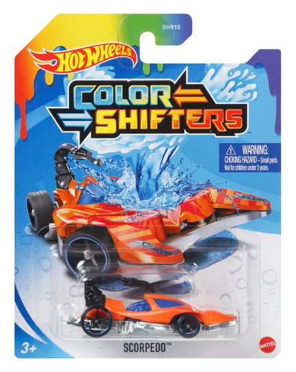 Hot Wheels, Color Shifters, Samochodzik zmieniający kolor Scorpedo Hot Wheels