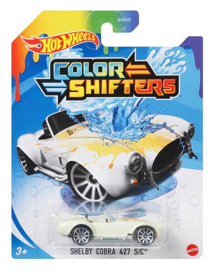 Hot Wheels, Color Shifters, Samochodzik zmieniający kolor Shelby Cobra 427 S/C Hot Wheels