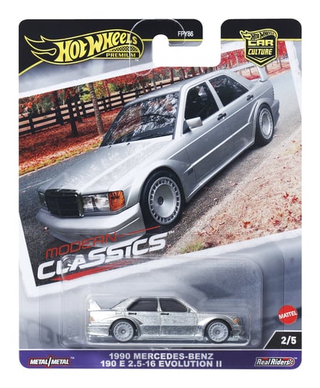 Hot Wheels Kultowe Auta 1990 Mercedes Benz  190E Hot Wheels