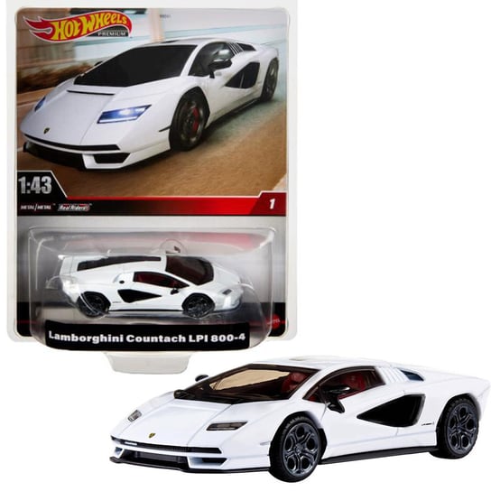 Hot Wheels Lamborghini Countach Lpi 800-4 Skala 1:43 Metalowe Auto Oryginalne Hot Wheels