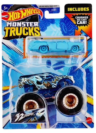 Hot Wheels Monster Trucks 32 Degrees + Resorak Hot Wheels