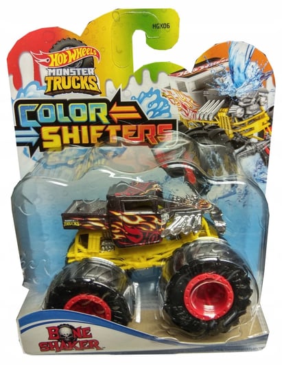 Hot Wheels Monster Trucks kolor BONE SHAKER HGX07 Mattel