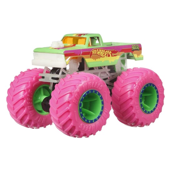 Hot Wheels Monster Trucks, Pojazd 1:64 Świecący w ciemności, HCB54 Hot Wheels