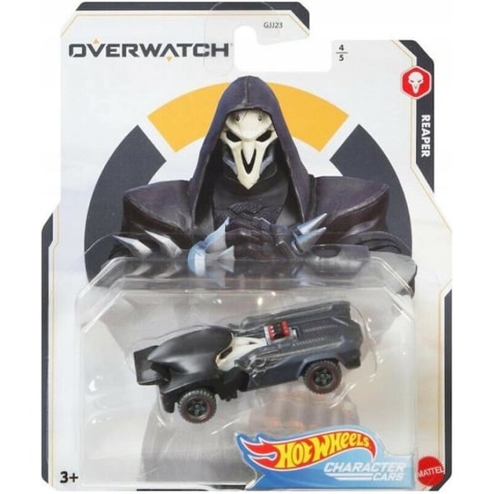 Hot Wheels Overwatch Character Cars Reaper Żniwiarz Grm41 4/5 Mattel