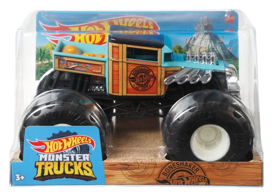 Hot Wheels, pojazd Monster Trucks Bone Shaker, 1:24 Hot Wheels