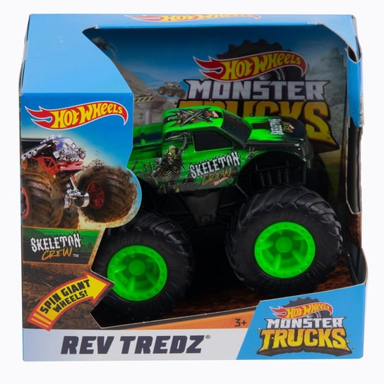 Hot Wheels, pojazd Monster Trucks Rev Tredz Hot Wheels