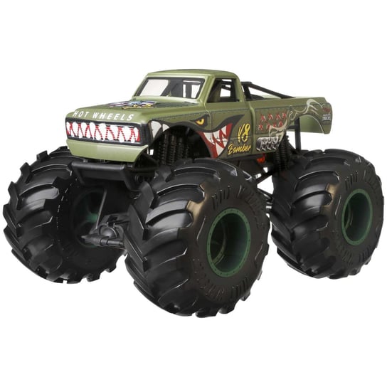 Hot Wheels, pojazd Monster Trucks V8 Bomber 1:24 Hot Wheels