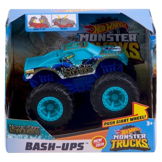 Hot Wheels, pojazd Monster Trucks z kraksą Torque Terror Hot Wheels