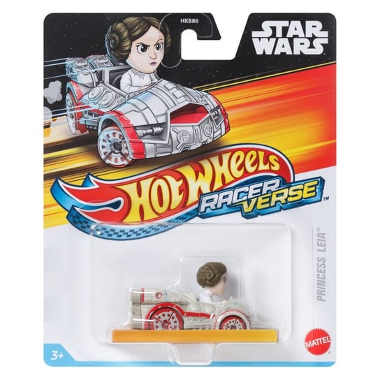 Hot Wheels, Pojazd RacerVerse Księżniczka Leia Hot Wheels