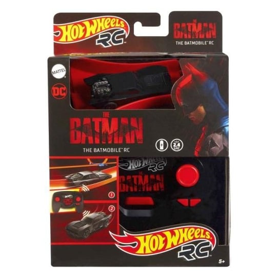 Hot Wheels Pojazd Zdalnie Sterowany Batman Batmobil 1:64 Mattel (Hbl43) Mattel