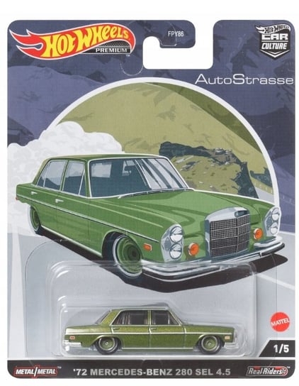 HOT WHEELS PREMIUM CAR CULTURE 72 MERCEDES BENZ 280 Hot Wheels