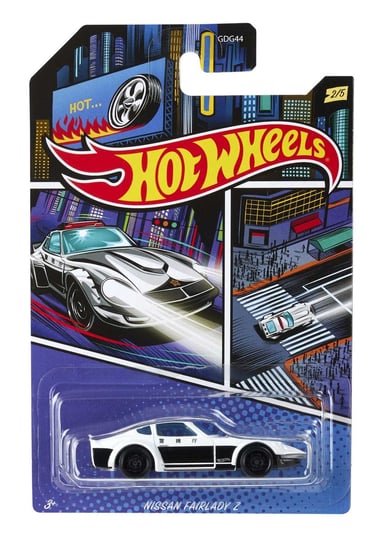 Hot Wheels, samochodzik wyścigowy Nissan Fairlady Z Hot Wheels