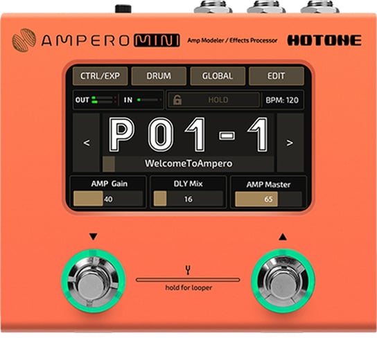 'Hotone Ampero Mini Or Orange Procesor Sygnałowy Hotone  L2090053' Inny producent