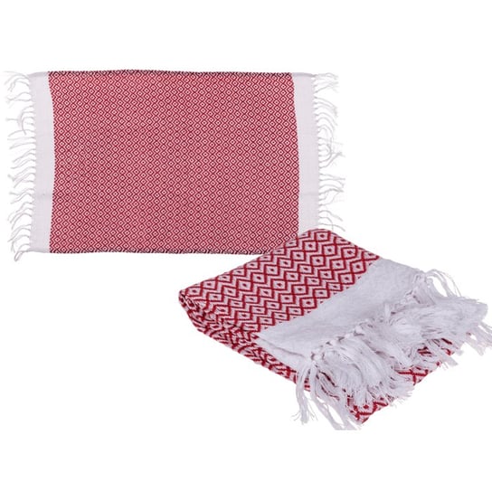 House, Ręcznik fouta czerwono-biały 45x70 cm House