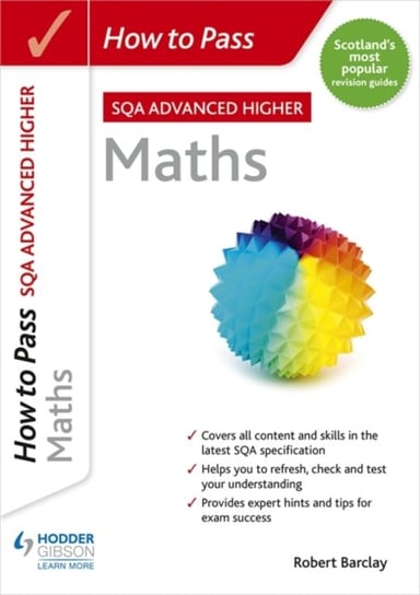 How to Pass SQA Advanced Higher Maths Barclay Robert