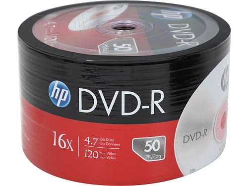 HP DVD-R x16 4,7GB s-50 14219 HP