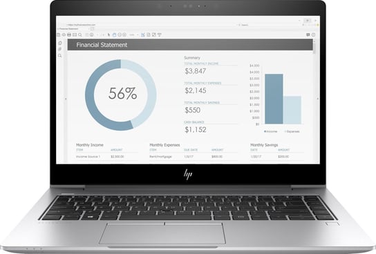 HP EliteBook 850 G4 Core i5 7200U (7-gen.) 2,5 GHz / 16 GB / 960 SSD / 15,6'' FullHD / Win 10 Pro HP