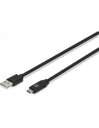 HP Kabel USB-A 2.0  / USB-C czarny 1m HP