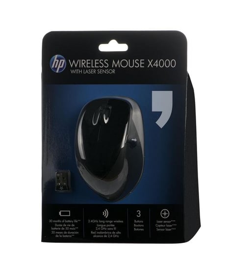 HP mysz bezprzewodowa x4000 z czujnikiem laserowym HP
