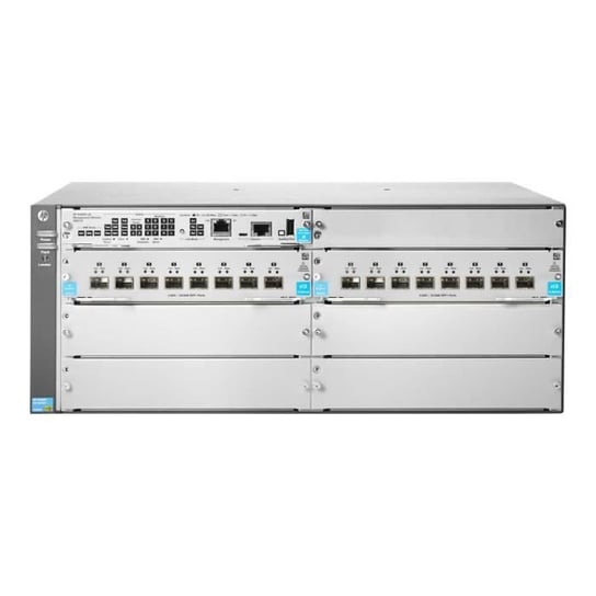 HPE ARUBA - 5406R 16-portowy SFP+ (bez zasilacza) v3 zl2 - Przełącznik - Zarządzany - 16 x 1 Gigabit / 10 Gigabit SFP+ - Możliwość montażu w stojaku Inna marka