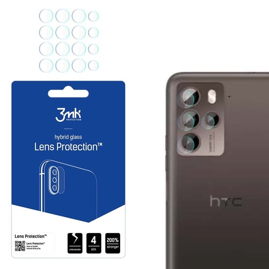 HTC U23 Pro - 3mk Lens Protection 3MK