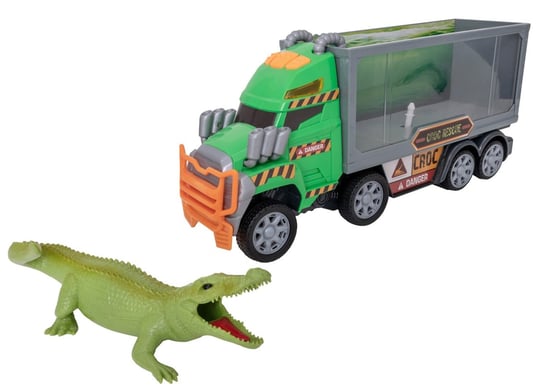 HTI TOYS, Teamsterz Monster Moverz przewóz krokodyla światło/dźwięk Teamsterz