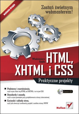 HTML, XHTML i CSS. Praktyczne projekty Gajda Włodzimierz
