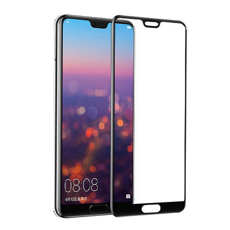 Huawei Honor 10 hartowane szkło 5D Full Glue - Czarny. EtuiStudio