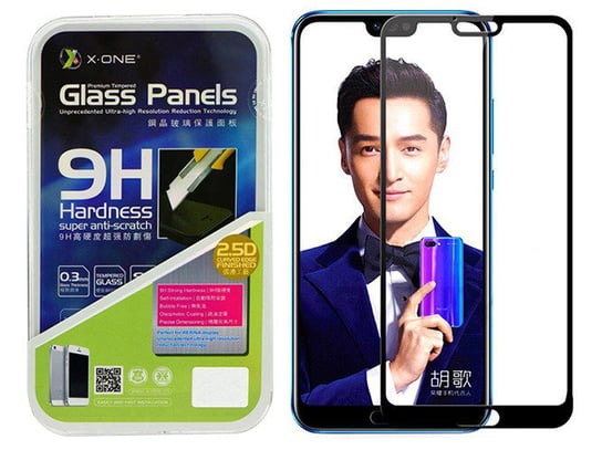 Huawei Honor 10 Szkło Hartowane X-One 5D 9H Pełne VegaCom